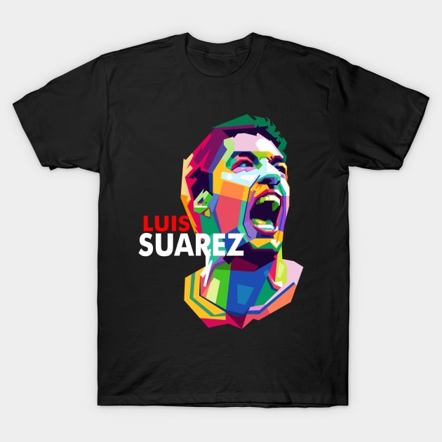 Luis Suarez T-Shirt by erikhermawann22